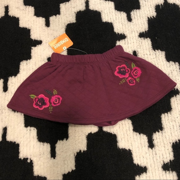 Gymboree Other - 💙3/$10 NWT! Quilted Gymboree 2 pc skirt with embr